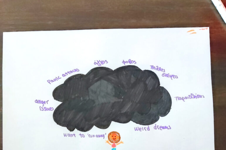 Μαύρο Σύννεφο | Δραστηριότητες με Παιδιά, Μαρίνα Μποζάνη Ψυχολόγος